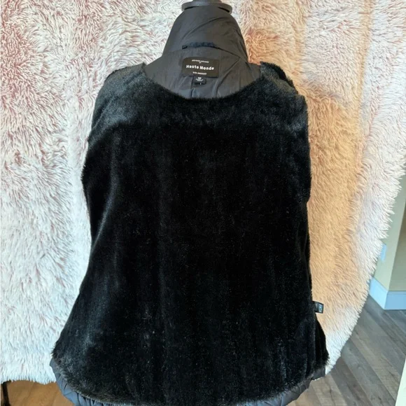 Haute Monde Black Quilted Puffer Jacket - Picture 7 of 13